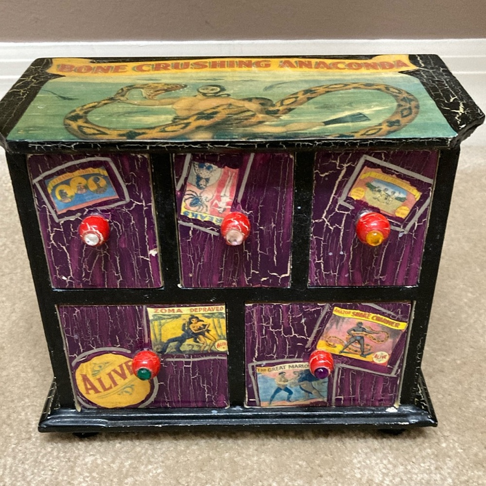 Freak Show Jewelry Box